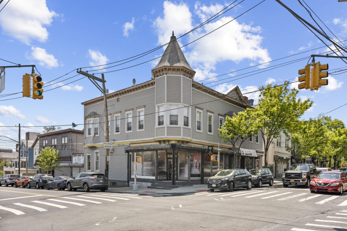 Exterior of mixed-use building at 379 Van Duzer Street in Stapleton Staten Island