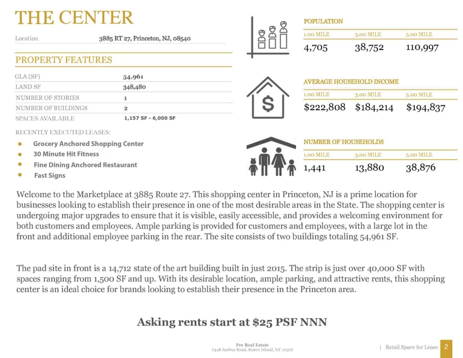 3885 route 27 princeton nj the market place brochure